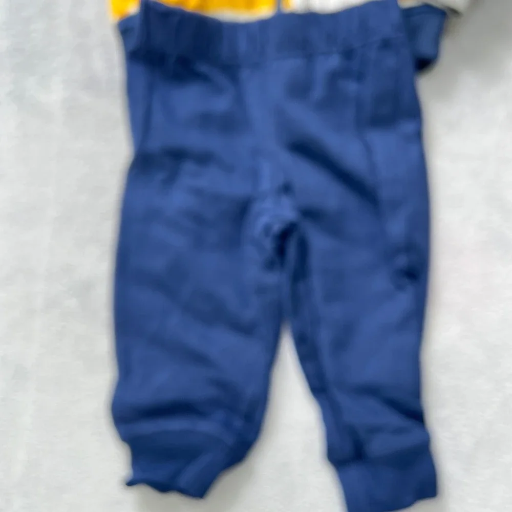 Carter's Baby Bundle 3M+9M 2 Outfits Hoodie Bodysuit Pants Set ( 6‎ piece Lot)